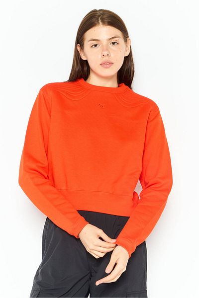 Puma Women Sportswear Fit Outdoor Sweatshirt, Orange
