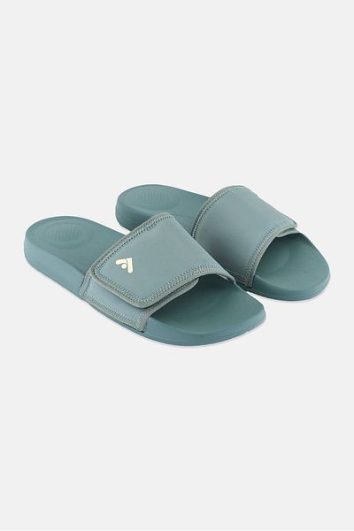 Fitflop Men Slip On Slides, Grey