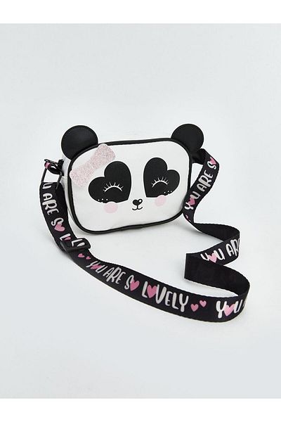 LC Waikiki Geantă de umăr pentru fete LCW ECO cu figuri de animale
