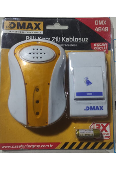 DMAX Kapi Zi̇li̇ Uzaktan Pi̇lli̇ 100 Metre Menzi̇l Melodi̇li̇  Kolay Prati̇k ...