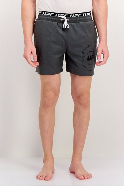 UFC Men Brand Logo Board Short, Grey