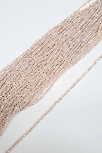 Hayalperest boncuk Matte Shiny Cream Crystal Beads 4 Mm