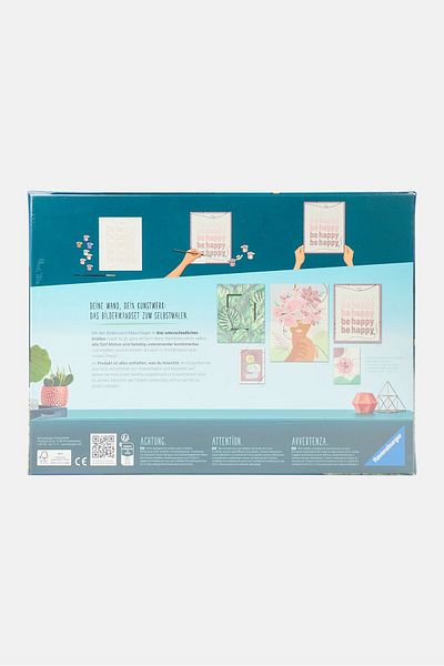 RAVENSBURGER Pain By Number Calming Leaves Malen 20272, Green