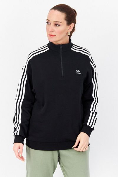 adidas Women Sportswear Fit Long Sleeve Training Sweatshirt, Black