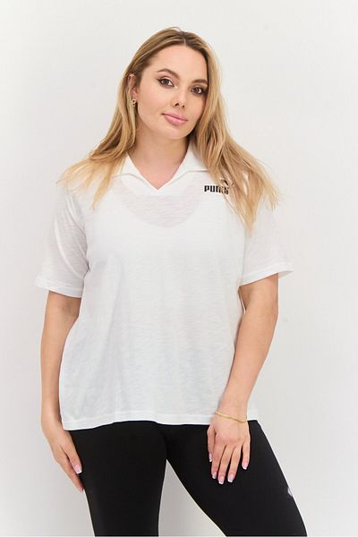 Puma Women Regular Fit Short Sleeve Outdoor Top, White
