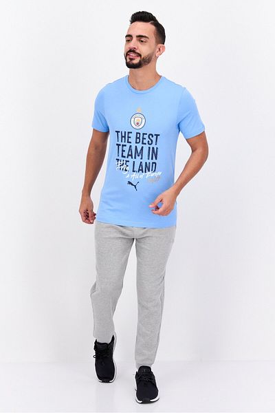 Puma Men Sportswear Fit Training T Shirt, Blue Combo