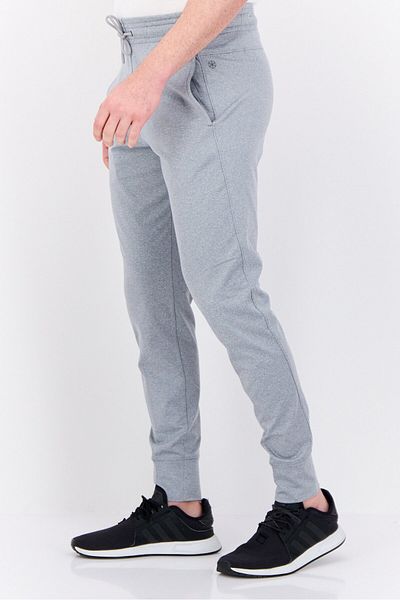 gaiam Men Sportswear Fit Outdoor Sweatpants, Light Grey