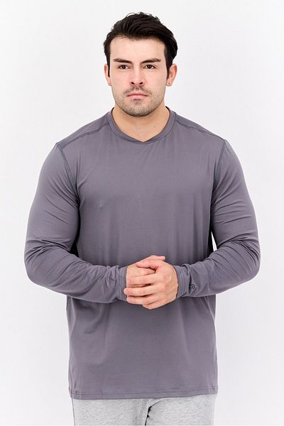 Champion Men Sportswear Fit Plain Training Jersey, Grey