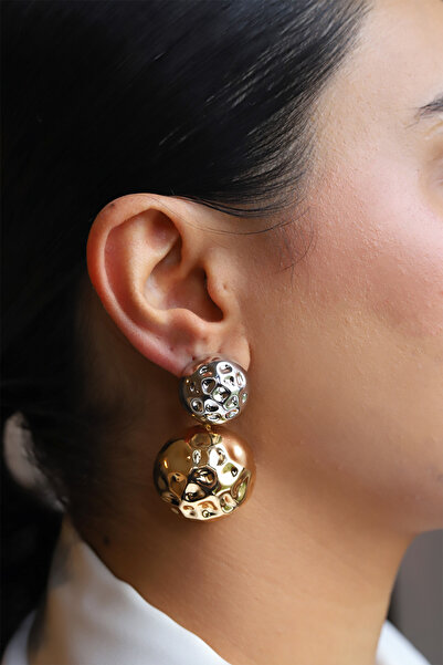 Brillo دائرة محكم مزدوج اللون استرخى الأقراط