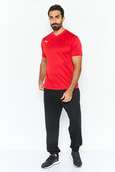 Puma Men Sportswear Fit Short Sleeves Training T-shirt, Red