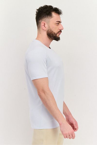 Puma Men Sportswear Fit Short Sleeves Training T-shirt, Silver Mist