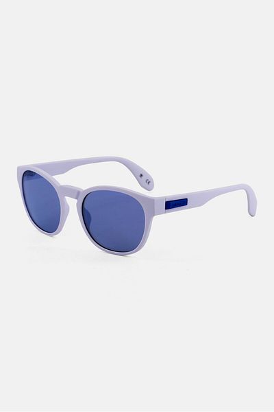 adidas Men Or0014 Round Sport Sunglasses, White