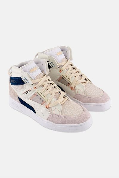 Puma Kids Boy Slipstream Mutation Lace Up Outdoors Shoes, White Combo