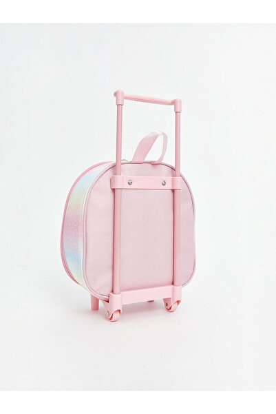 LC Waikiki LCW ACCESSORIES Baskılı Kız Çocuk Çekçekli Çanta