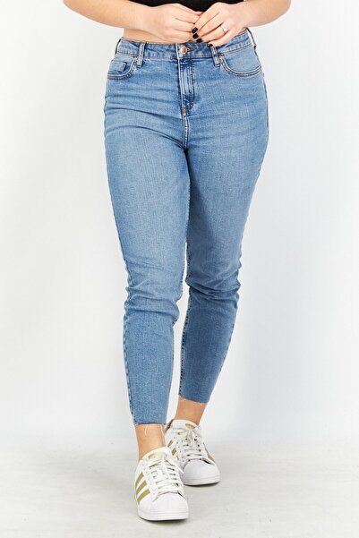 Denim Women Regular Fit Wash Non-Stretchable Denim, Blue