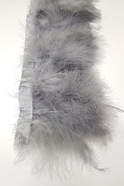 Hayalperest boncuk Gri Maya Tüyü 1 mt