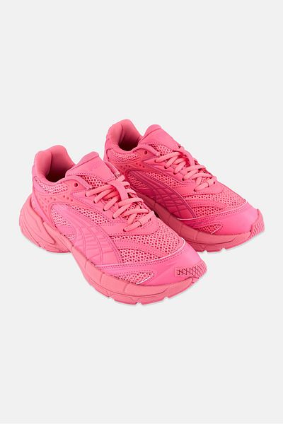 Puma x Select Men Velophasis Technisch Lace Up Outdoor Shoes, Pink