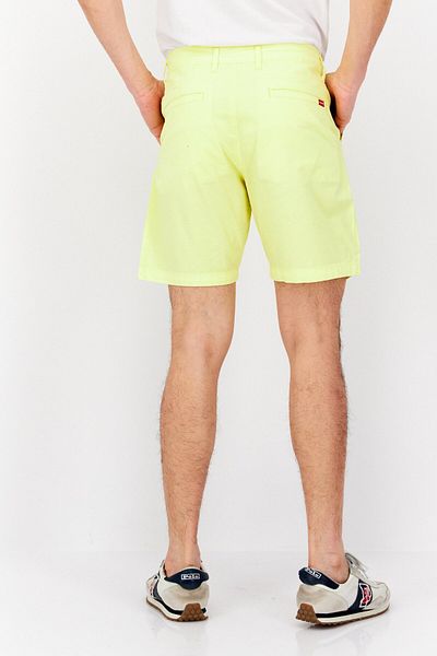 Levi's Men Solid Chino Short, Yellow