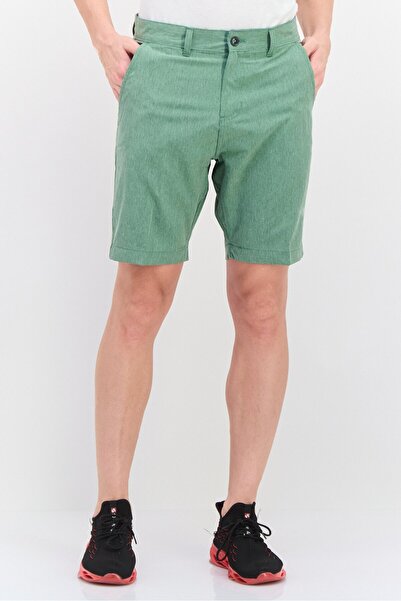 Vintage 1946 Men Sportswear Fit Heather Outdoor Shorts, Olive