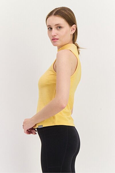 SKECHERS Women Sportswear Fit Sleeveless Outdoor Tank Top, Gold