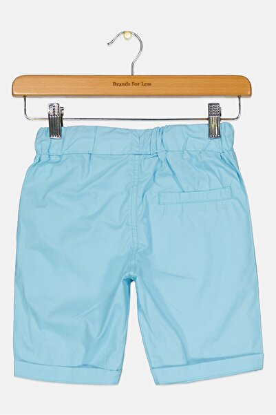 Cool Club Kids Boy Drawstring Plain Basic Shorts, Blue