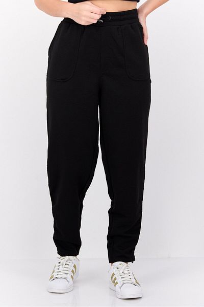 Nine West Women Sportswear Fit Training Sweatpants, Black