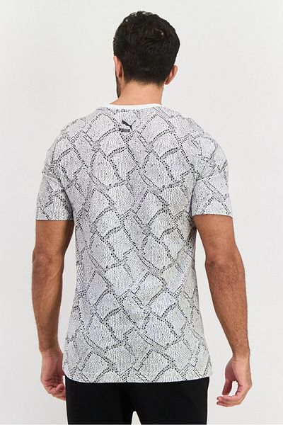 Puma Men Sportswear Fit Short Sleeves Outdoor T-shirt, White