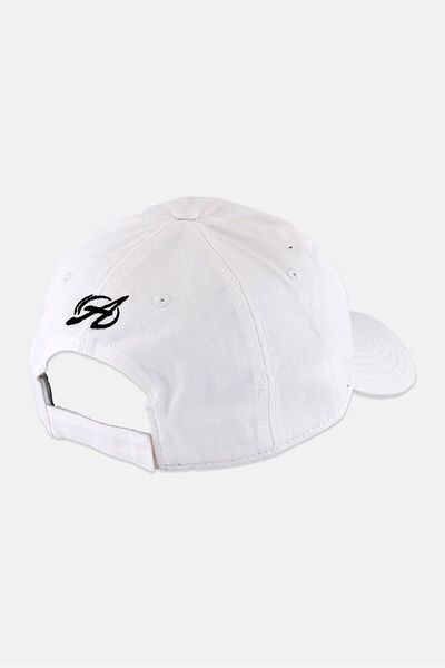 Adams Men Embroidered Logo Adjustable Cap, White