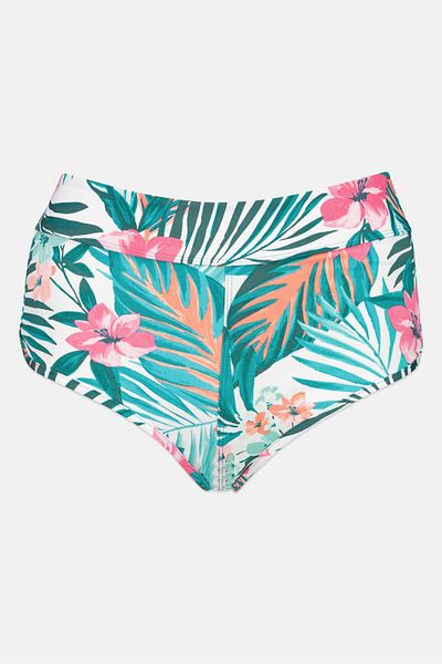 Hurley Women Floral Print Swim Shorts, White