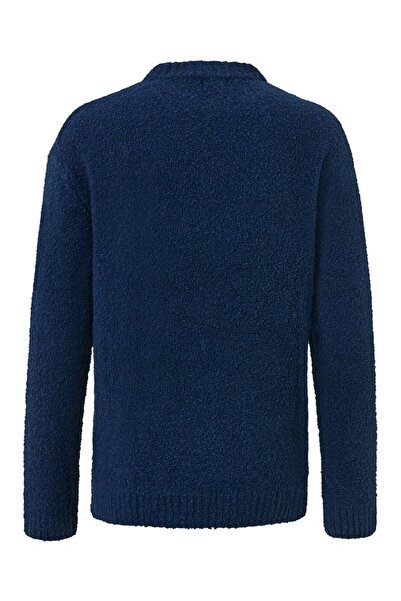 Tchibo Men Crew Neck Knitted Sweater, Navy