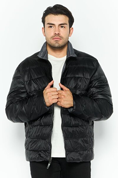 Michael Kors Men Quilted Puffer Jacket, Black