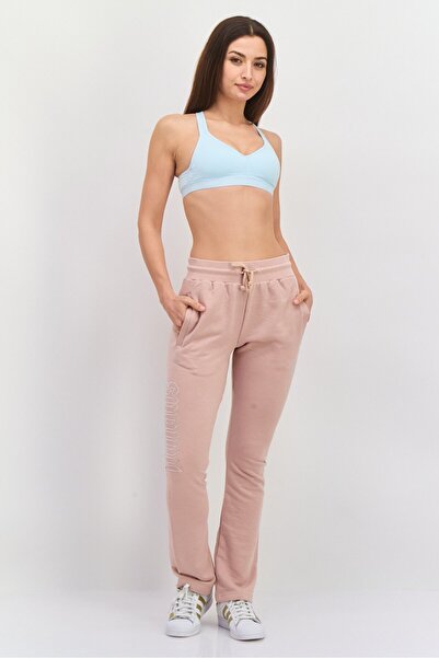 adidas Women Sportswear Fit Brand Logo Training Pants, Tan