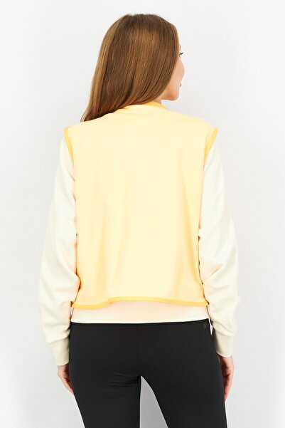 adidas Women Sportswear Fit Sleeveless Training Jacket Vest, Orange