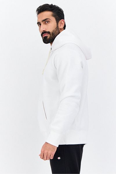 Champion Men Sportswear Fit Long Sleeves Outdoor Hoodies, White