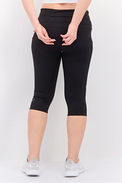 Brooks Women Sportswear 1/42th Solid Training Crop Leggings, Black