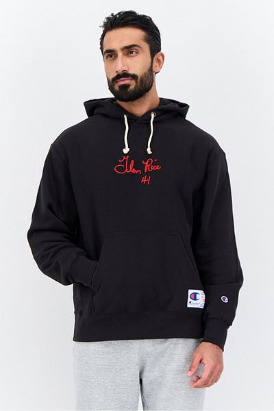 Champion Men Standard Fit Long Sleeve Outdoor Sweatshirts, Black