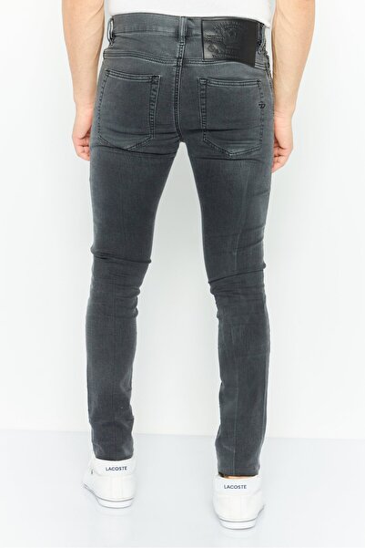 Diesel Men Regular Fit Wash Stretchable Jeans, Grey