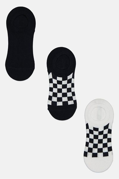 Tapout Men 3 Pairs Light Weight Socks, Multicolor