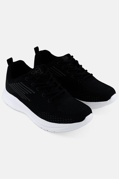 Crosshatch Men Torrans Lace Up Outdoor Shoes, Black