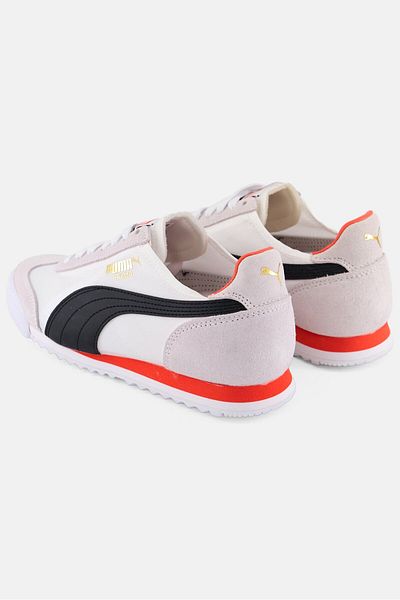Puma Kids Boy Lace Up Outdoor Shoe, White