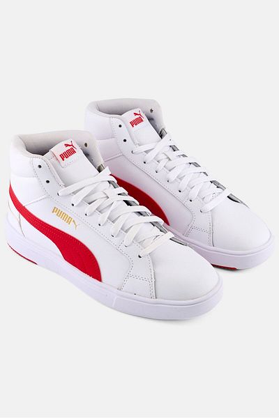 Puma Men Serve Lace Up Running Shoes, White