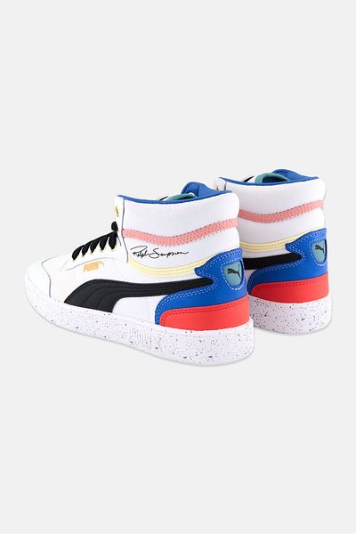 Puma Men Ralph Sampson Mid Go Lace Up Skate Shoes, Multicolor