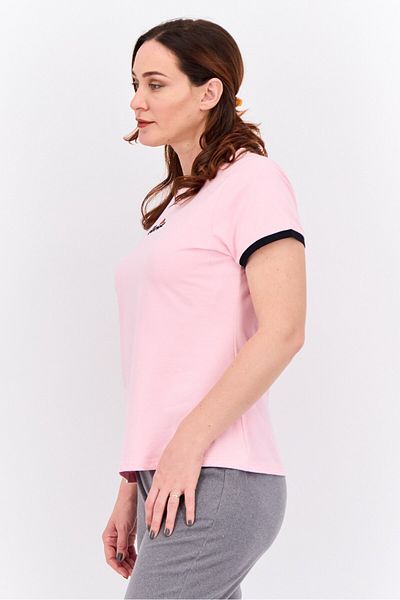 Ellesse Women Sportswear Fir Short Sleeves Outdoor Top, Pink