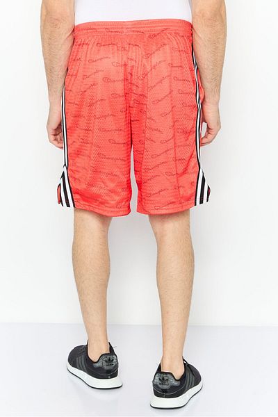Champion Men Brand Logo Training Lacrosse Short, Red