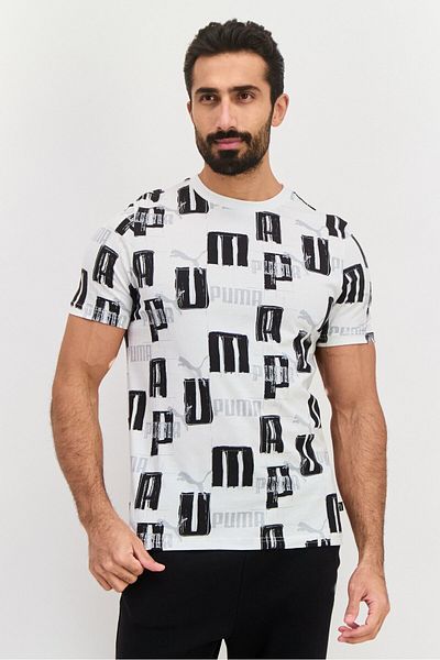 Puma Men Sportswear Fit Short Sleeves Outdoor T-shirt, White