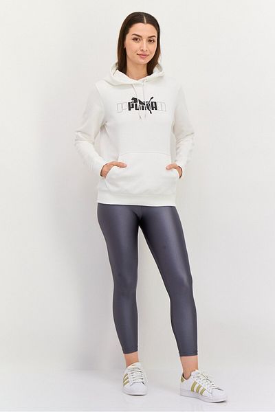 Puma Women Sportswear Fit Long Sleeve Training Sweatshirt, White
