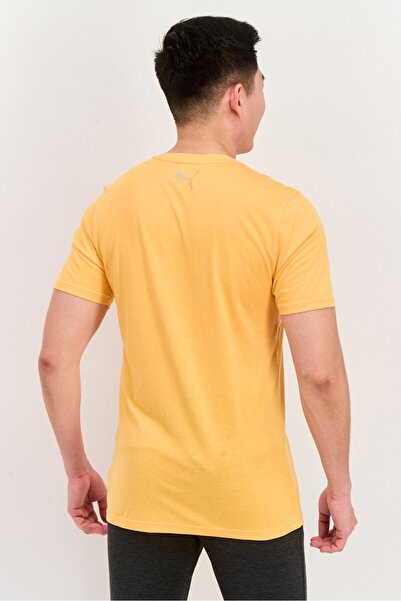 Puma Men Sportswear Fit Short Sleeve Training T- Shirt, Orannge