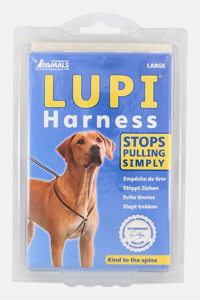 Company Of Animals Lupi Harness Stops Pulling Simply, Black