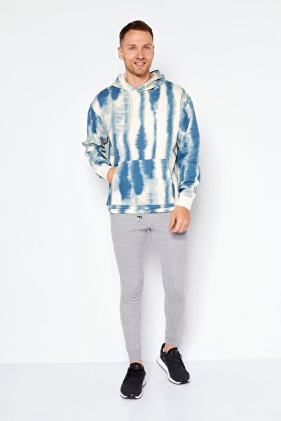 Fila Men Sportswear Fit Long Sleeves Outdoor Sweatshirt, Beige Combo