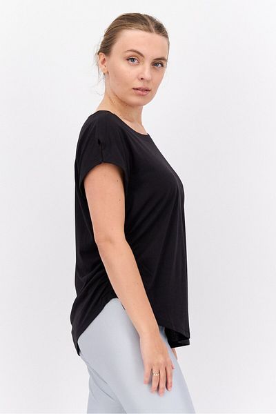Puma Women Sportswear Fit Short Sleeve Training Top, Black